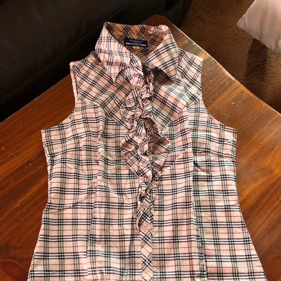Authentic Burberry London blue label blouse - Picture 2 of 3